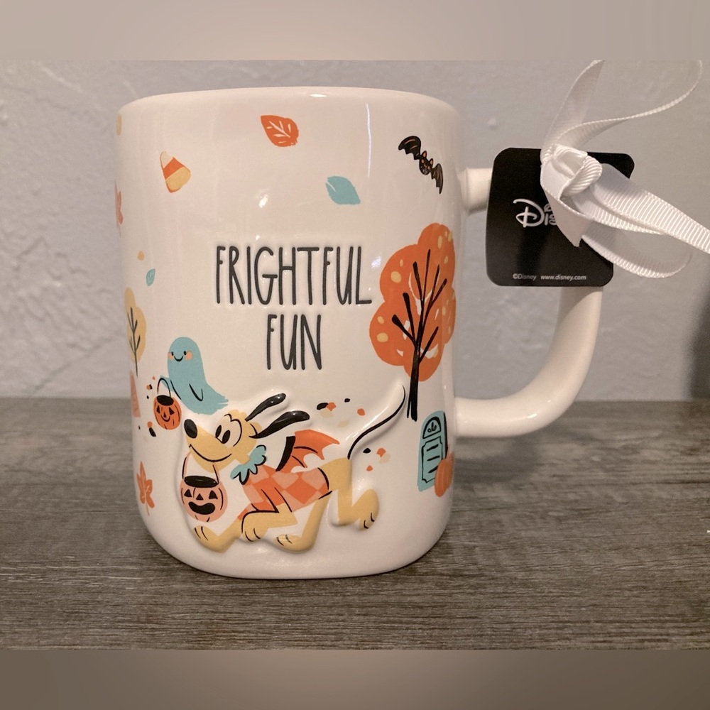 Rae Dunn Disney Pluto Halloween Coffee Mug